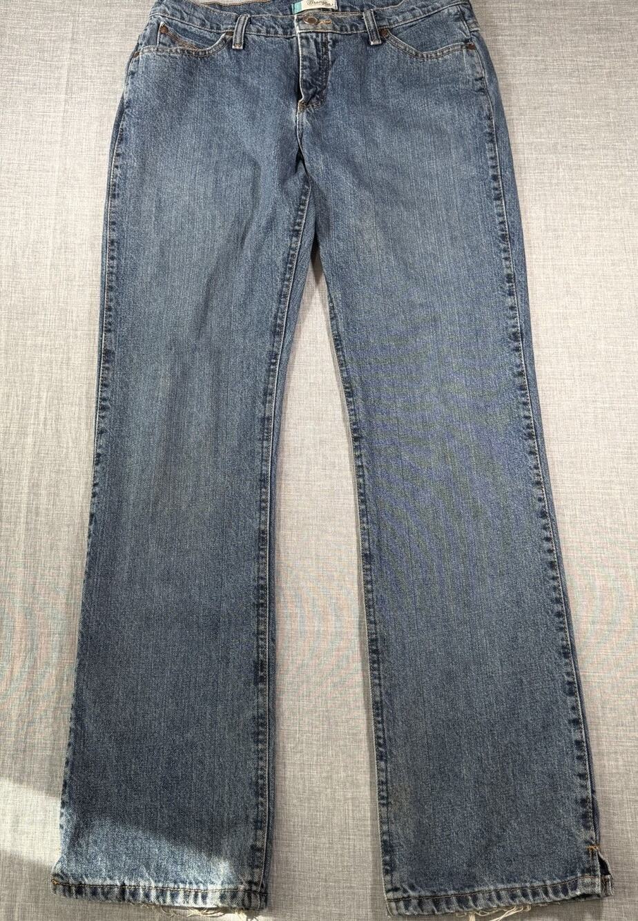 Wrangler Cowgirl Cash Cut Jeans Women's Sz 9/10 34 Bootcut Western Country
